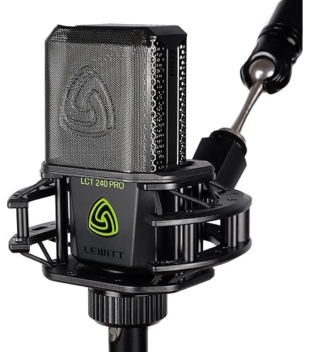 Amazon.com: Microphone shock mount with Filter Screen for Lewitt